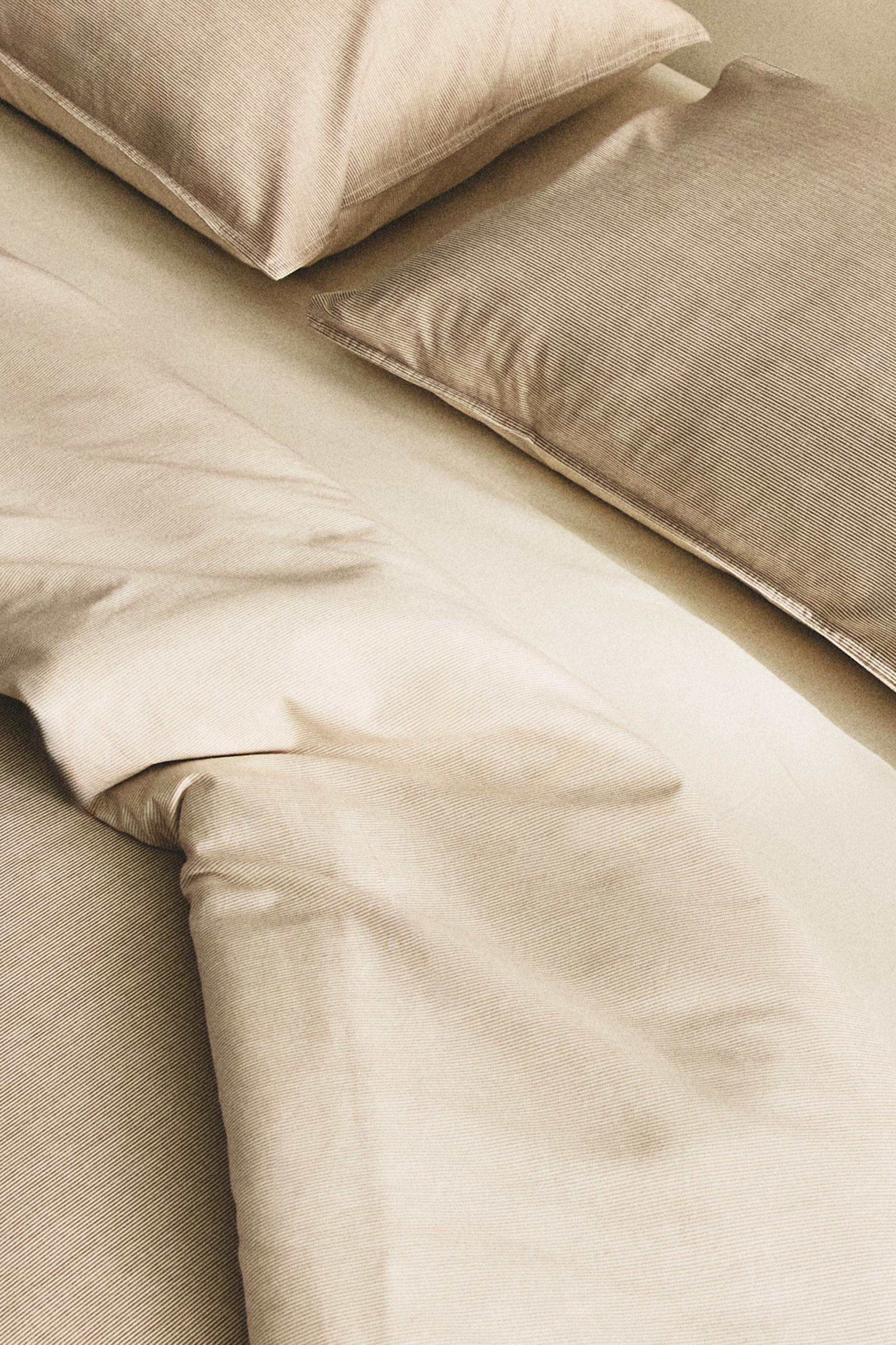 HOUSSE DE COUETTE RAYURES RÉVERSIBLE